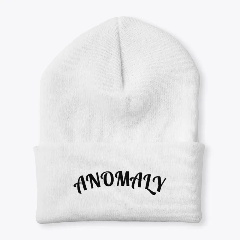 Anomalie Beanie Black letters