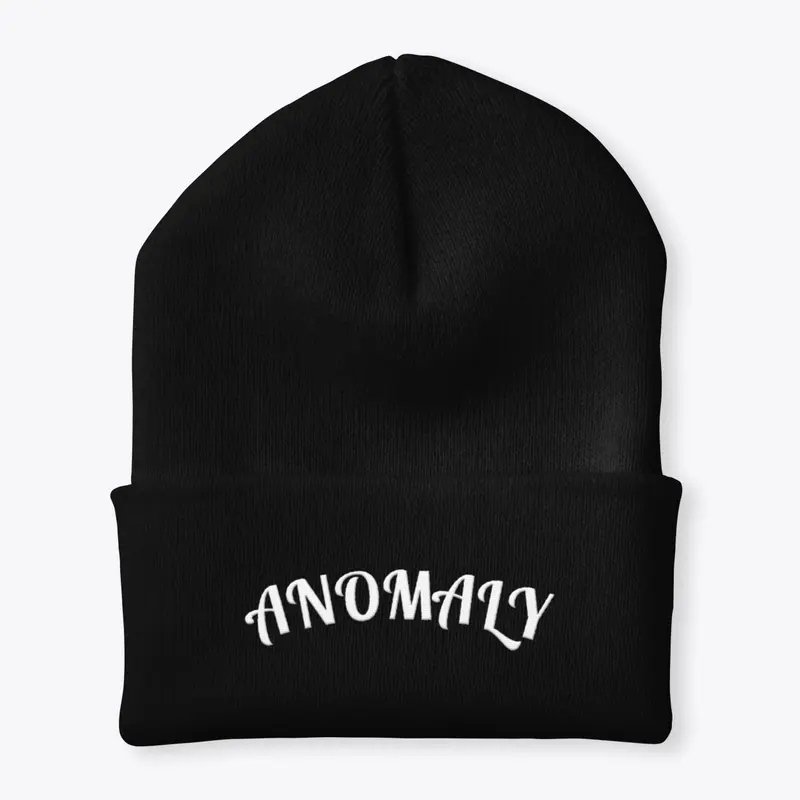 ANOMALY Beanie - White Letters