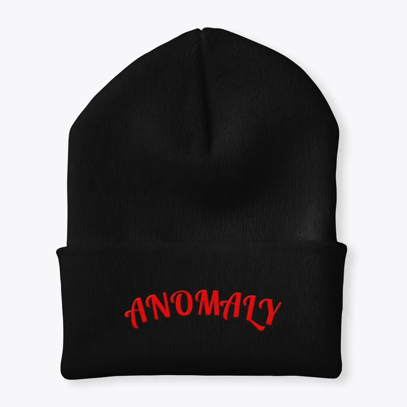 ANOMALY Beanie - Red Letters