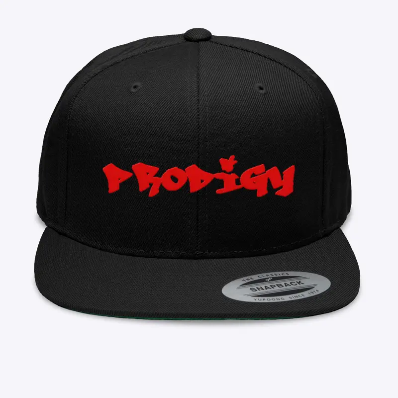 Prodigy Hat (Red Letters)