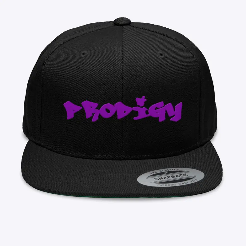 Prodigy Hat (Purple Letters)