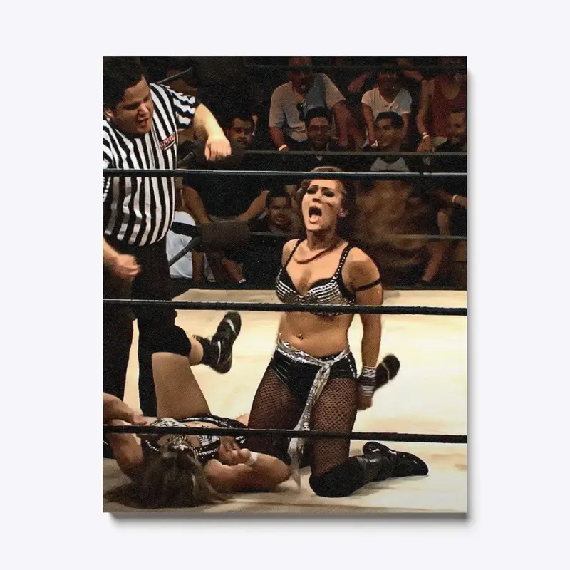 Ivelisse - LU Scream Canvas Print