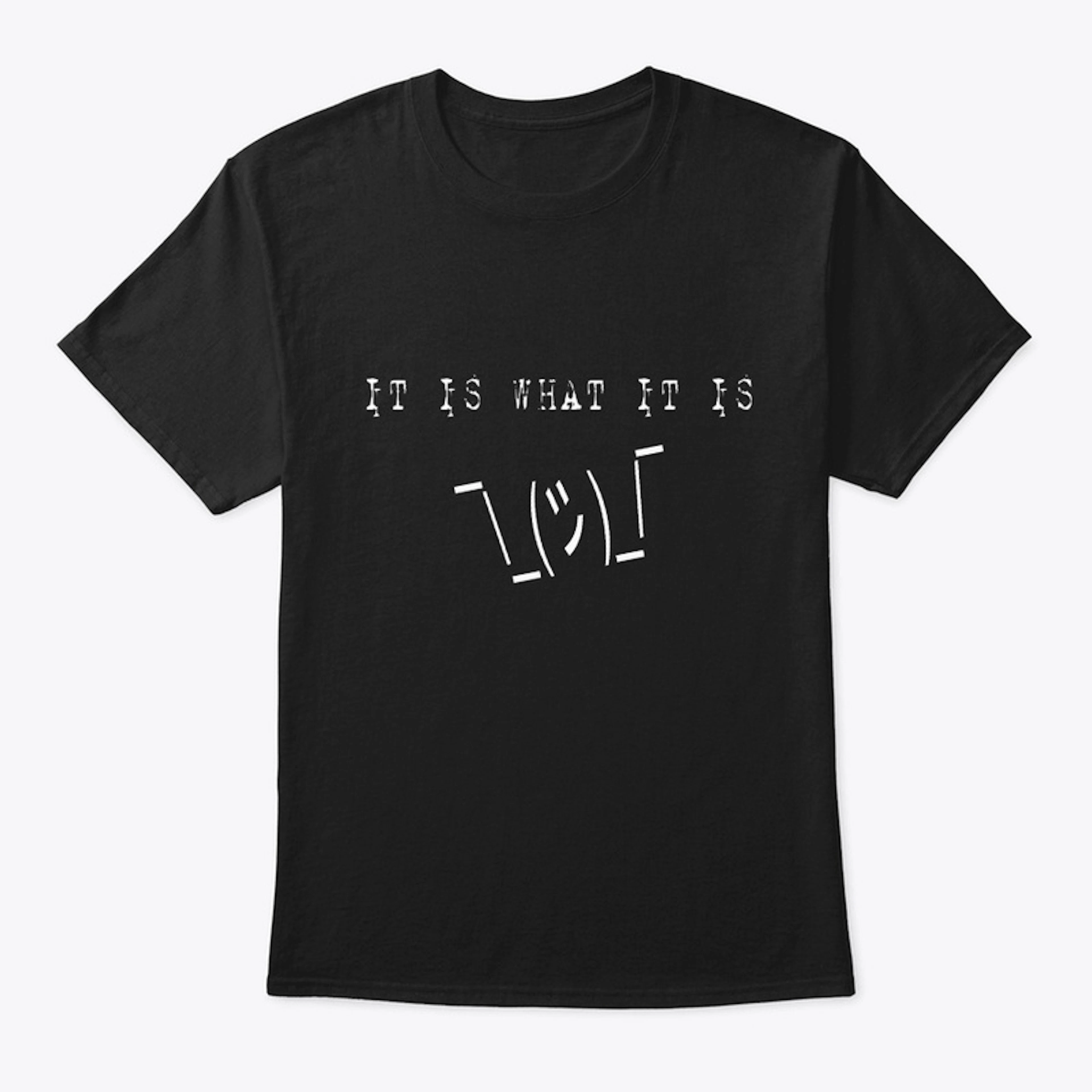 "IIWII" White Letters Tee