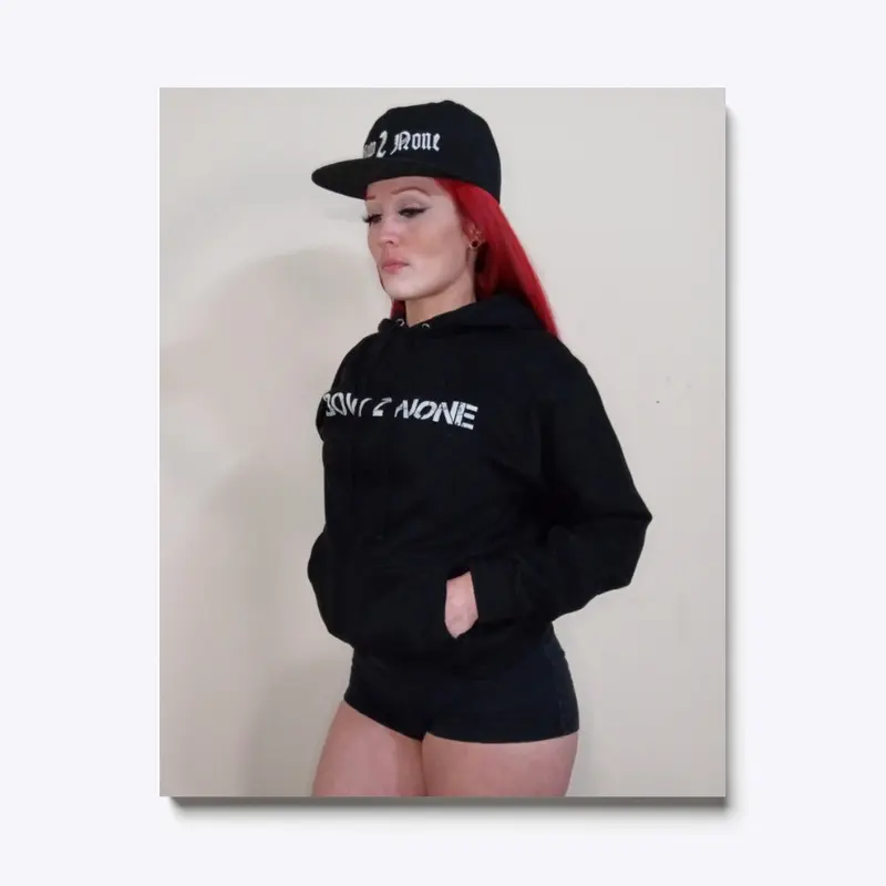 Ivelisse Hat/Hoodie Pose Canvas Print