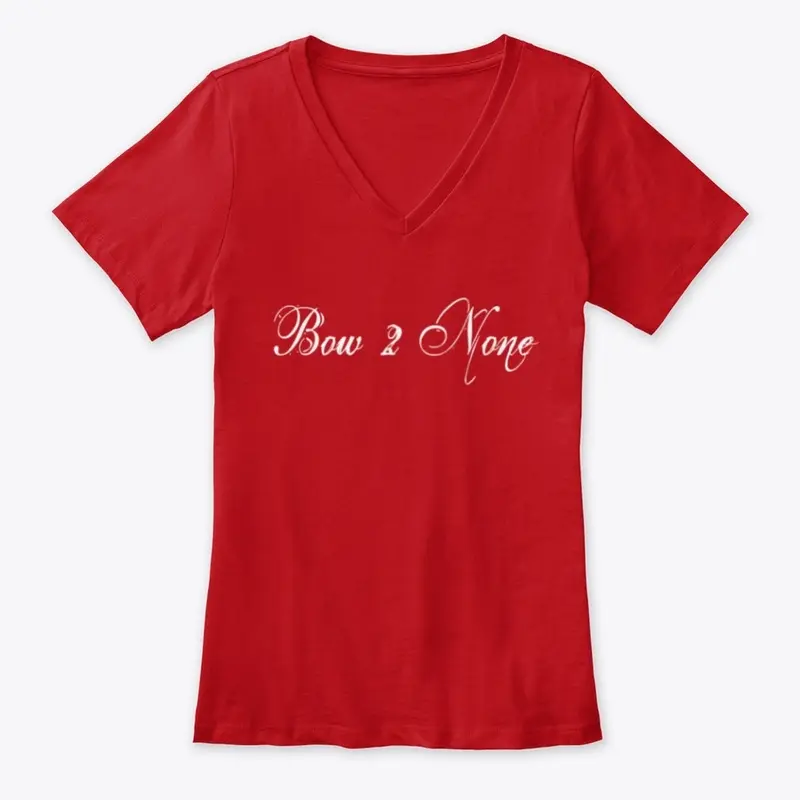 B2N V-Neck Women (White Lettering)