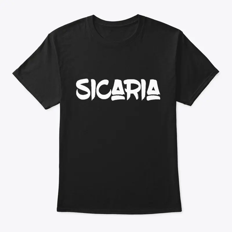 SICARIA (Triangles Design) Tee (White)