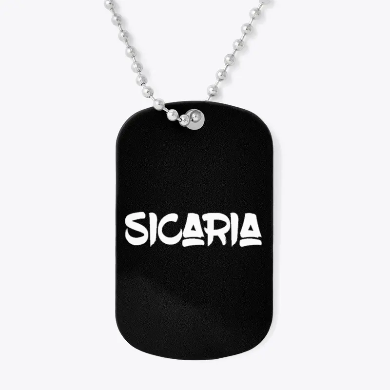 SICARIA Triangle Symbols Dog Tag