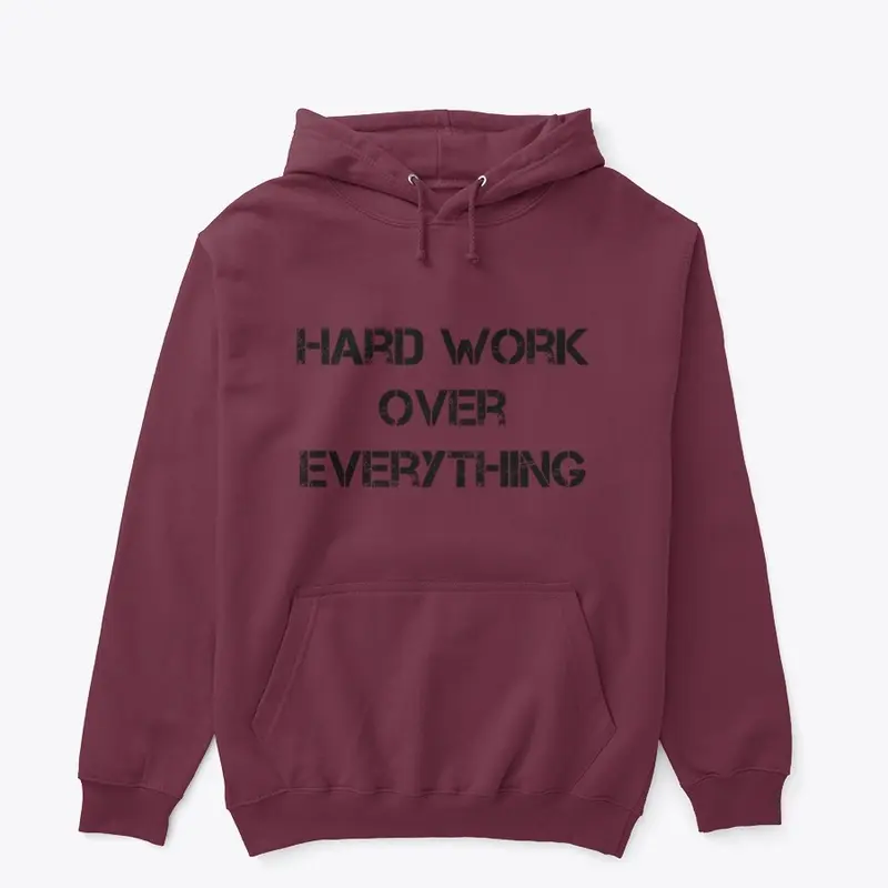 Hard Work Hood Unisex