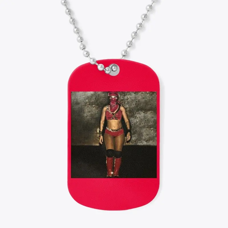 RED War Gear Dog Tag